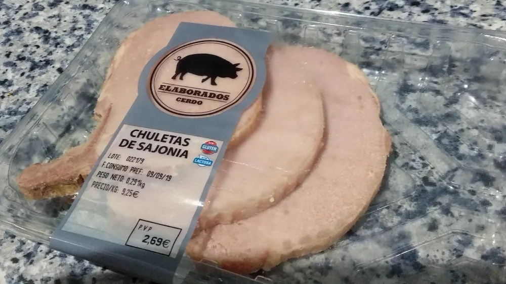 Chuletas de cerdo sajonia