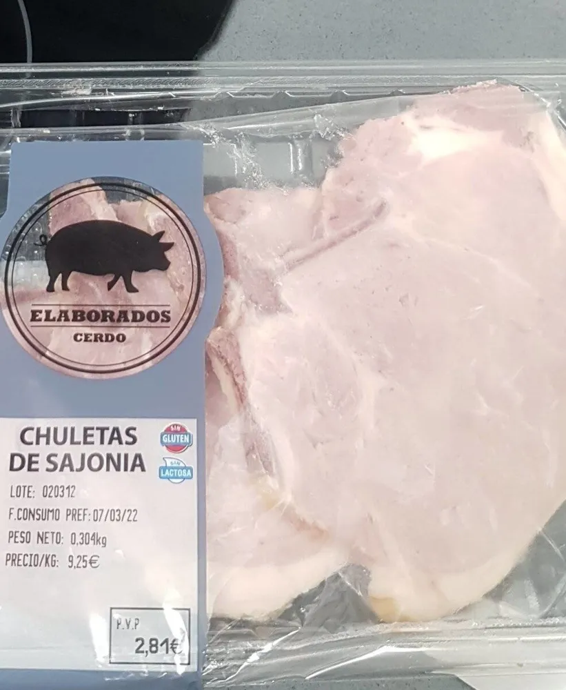 Chuletas de sajonia