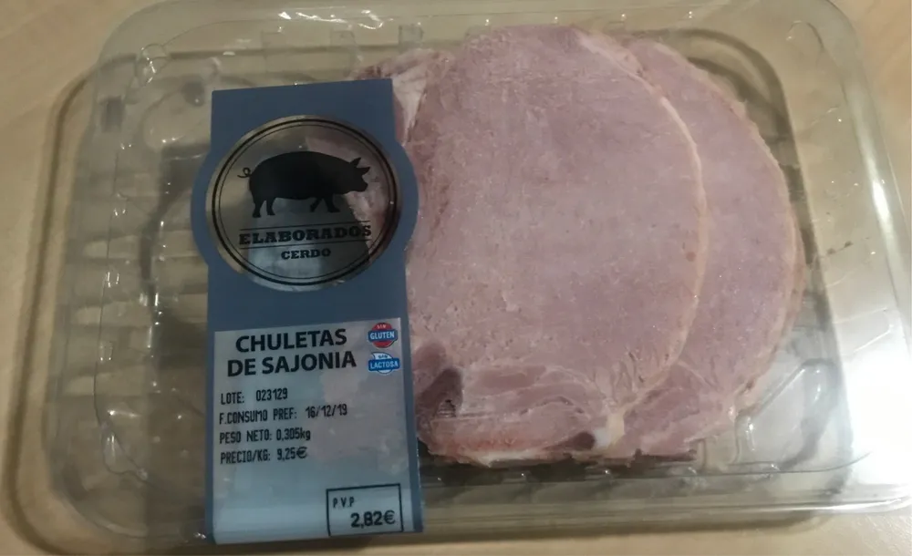 Chuletas de sajonia