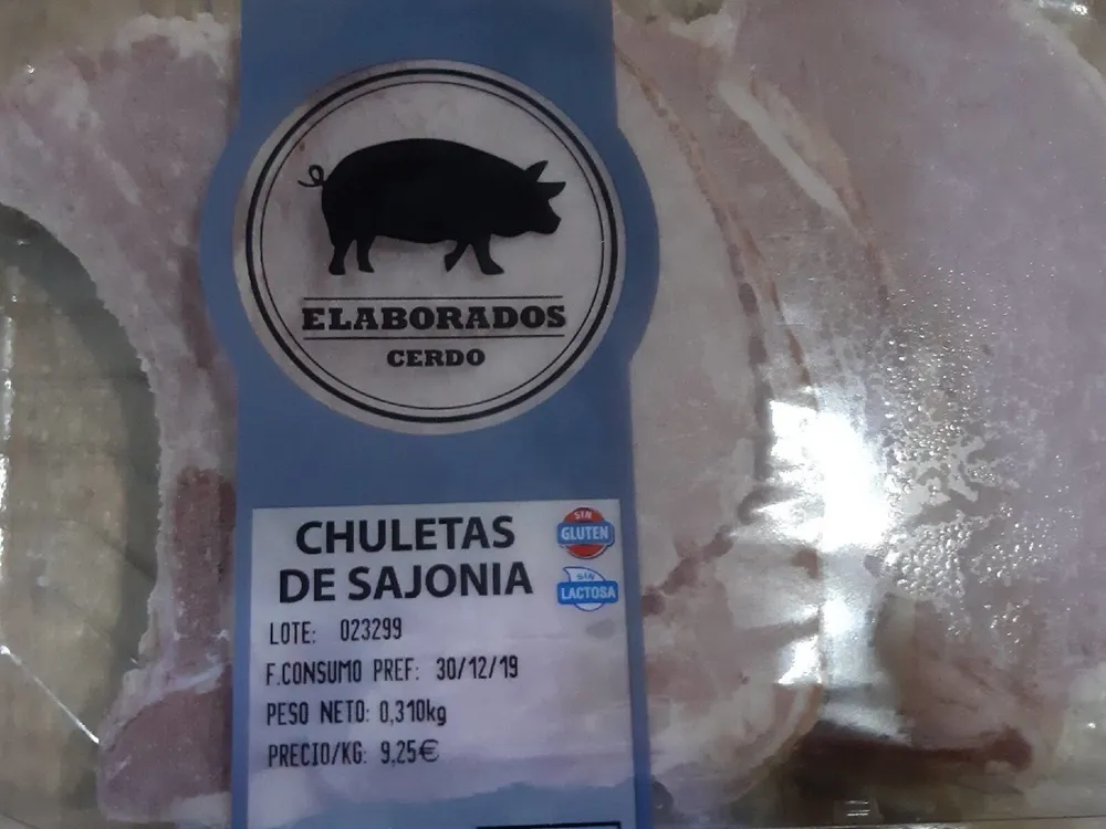 chuletas de sajonia