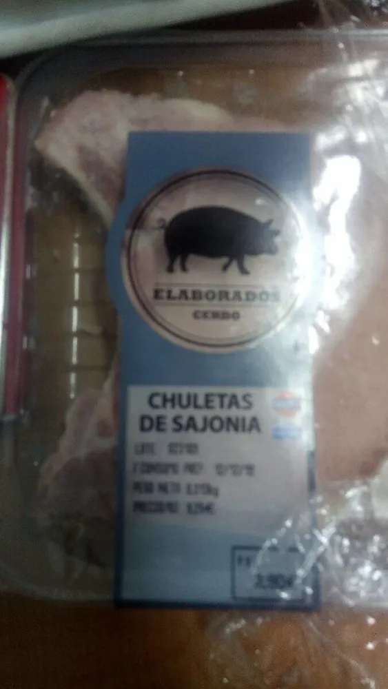 Chuletas de sajonia