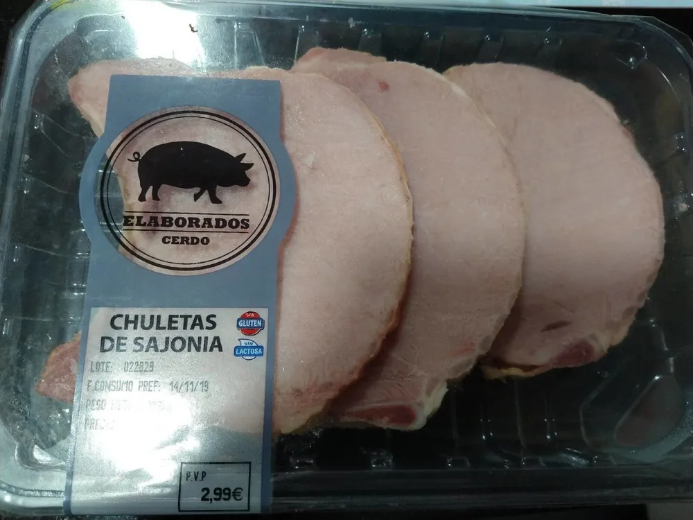 Chuletas de cerdo Sajonia