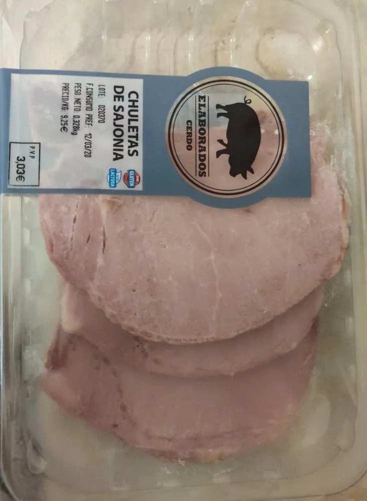 Chuletas de sajonia