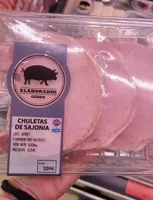 Chuletero de cerdo cocido al horno