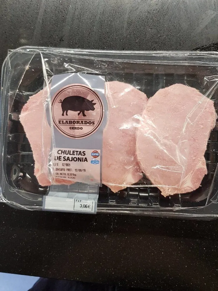 Chuletas de cerdo Sajonia