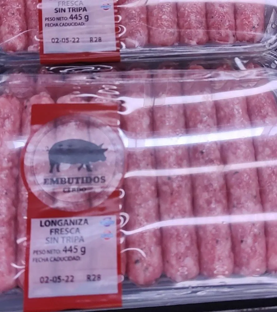Longaniza fresca blanca