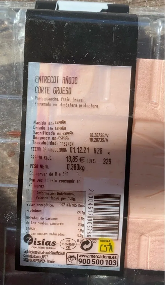 entrecot añojo
