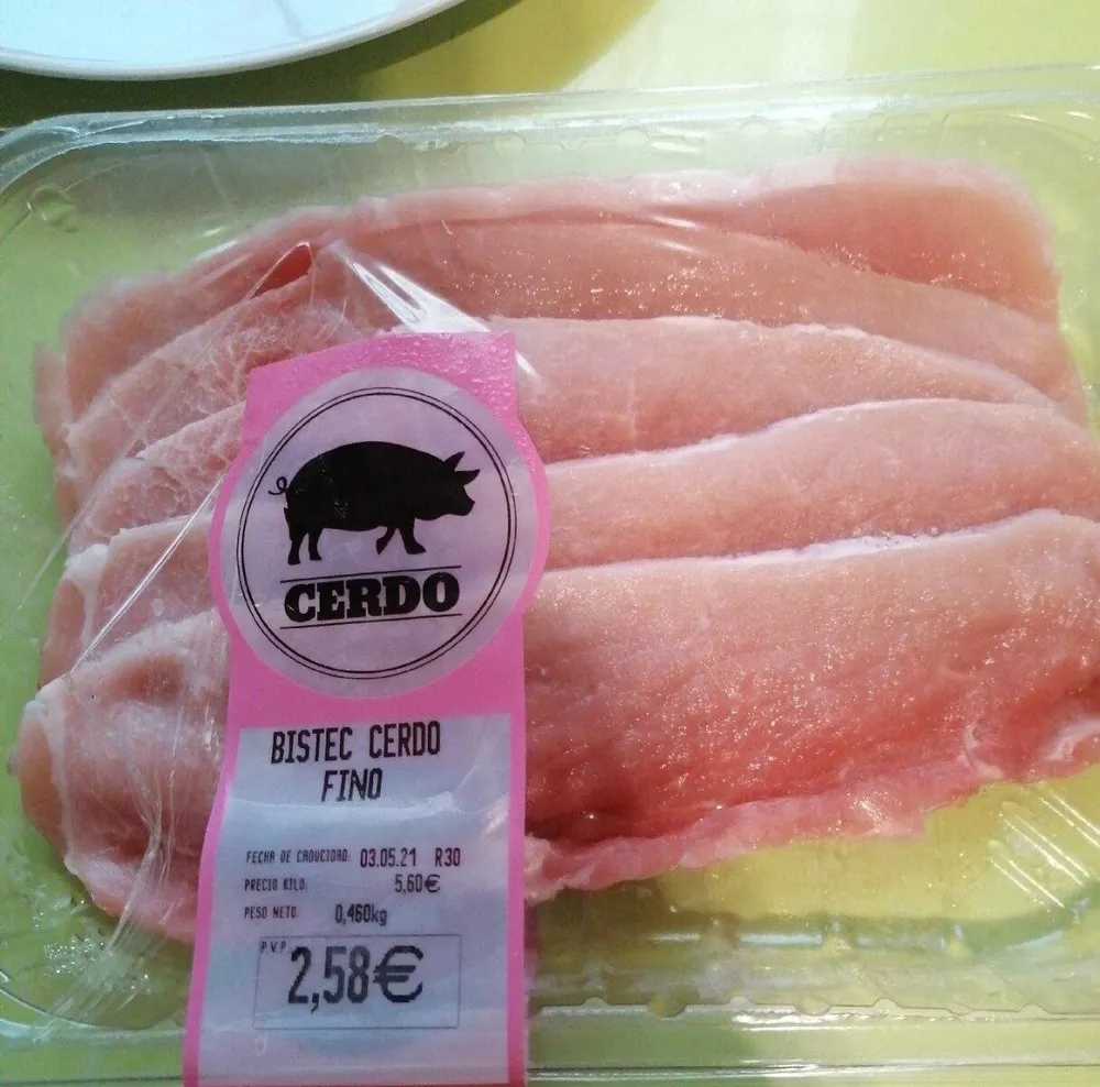 Bistec cerdo fino