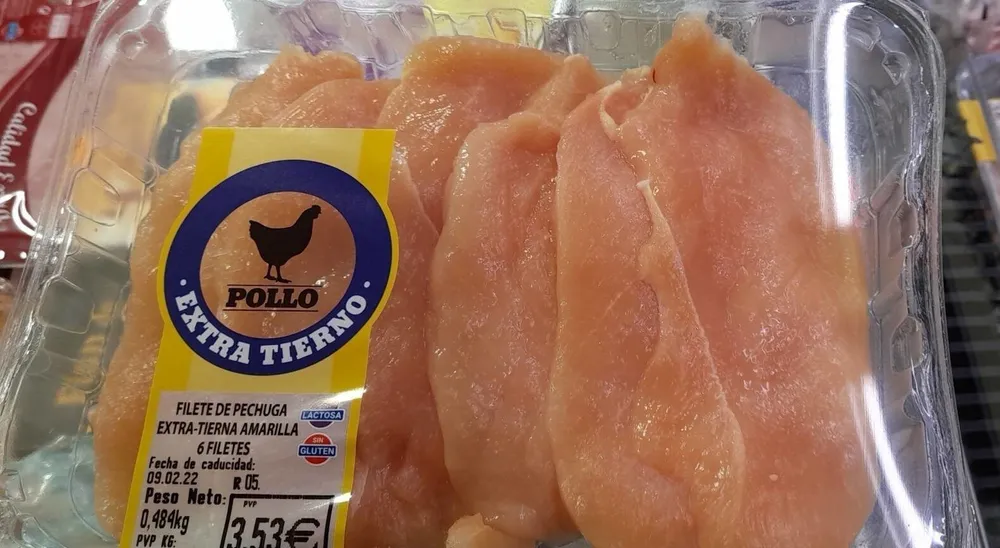 Filete de pechuga extra- tierna amarilla