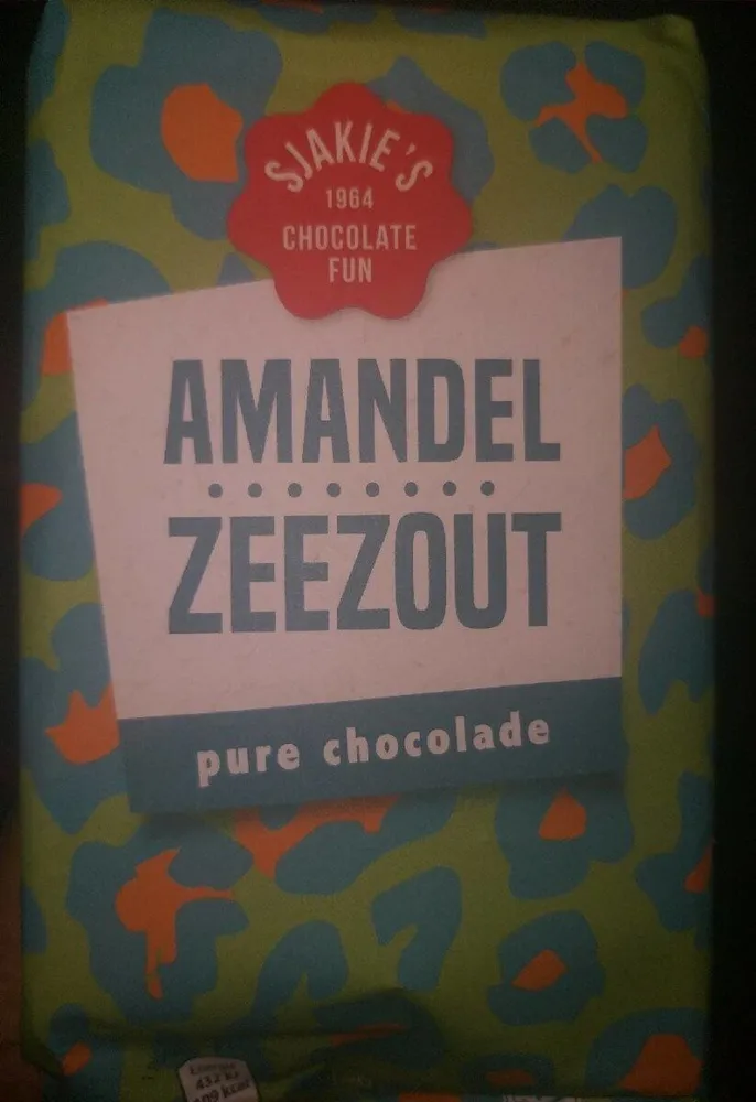 Amandel zeezout pure chocolade