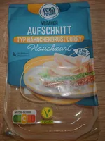 Veganer Aufschnitt, Typ Hähnchenbrust Curry