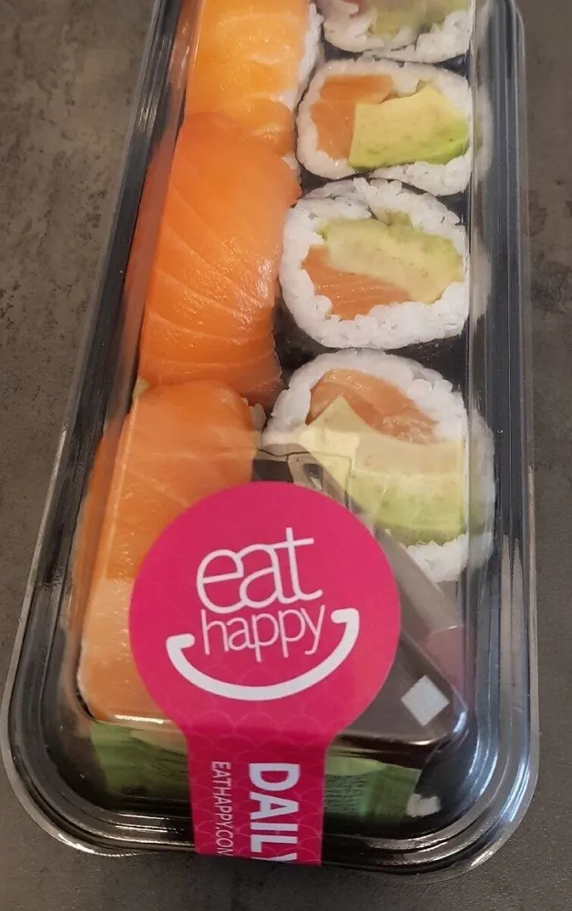 Sushi mit Lachs