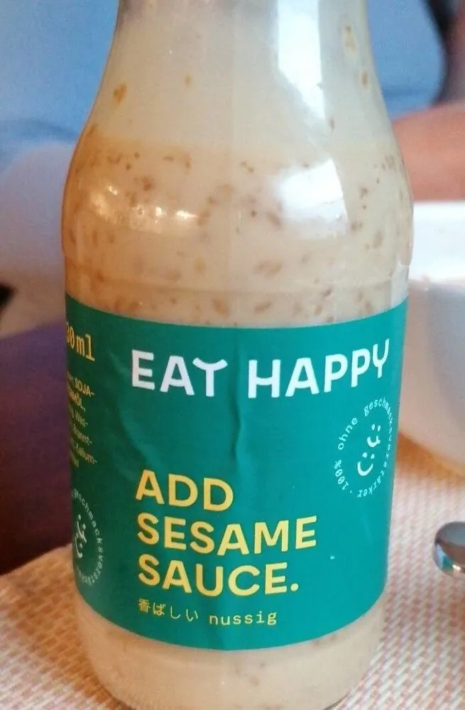 Add Sesame Sauce