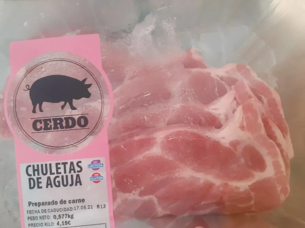 Chuletas de aguja