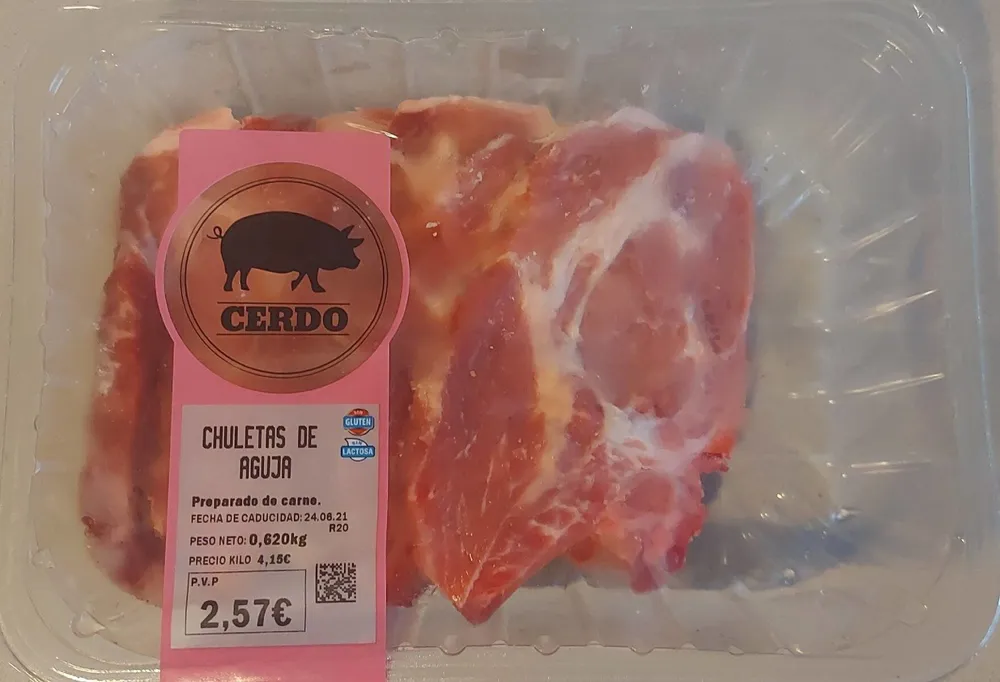 Chuletas de aguja
