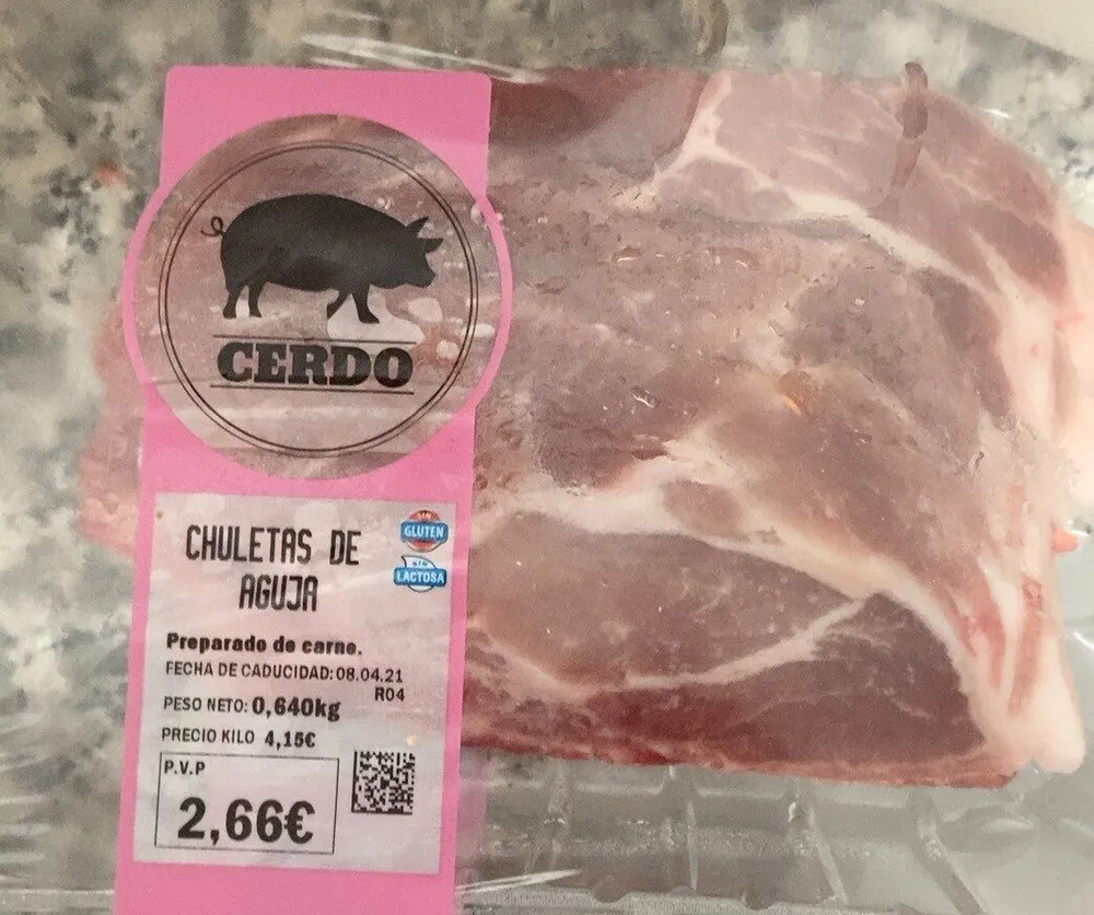 Chuletas de aguja