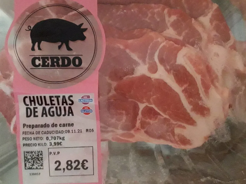 Chuletas de aguja