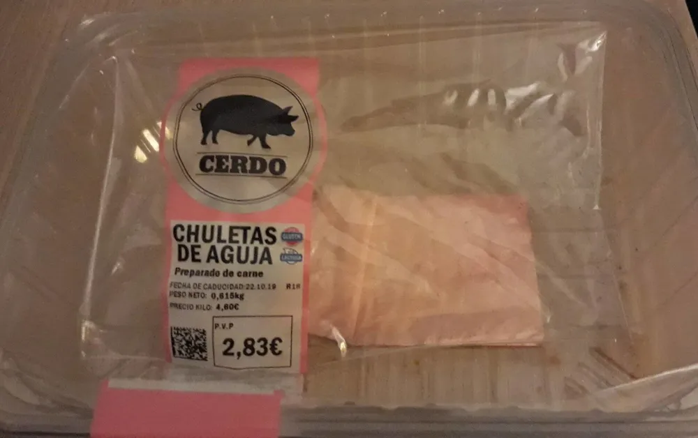 Chuletas de aguja