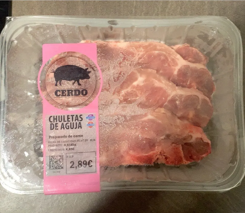 Chuletas de aguja