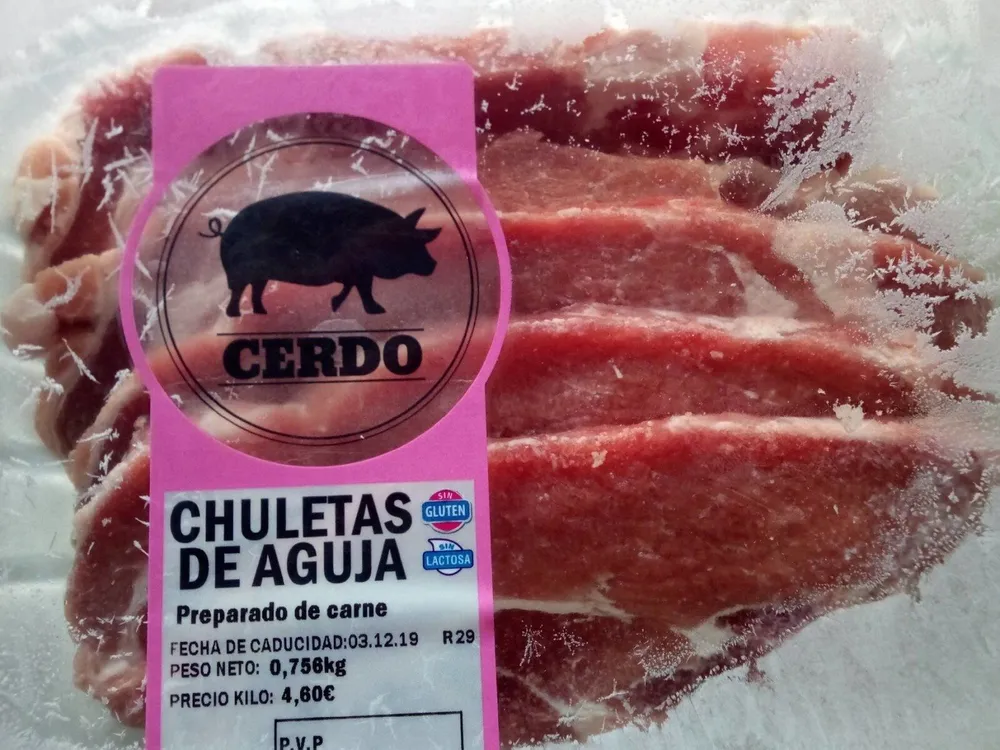 Chuletas de aguja