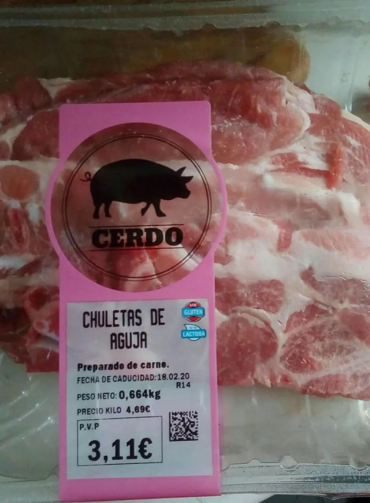 Chuletas de aguja