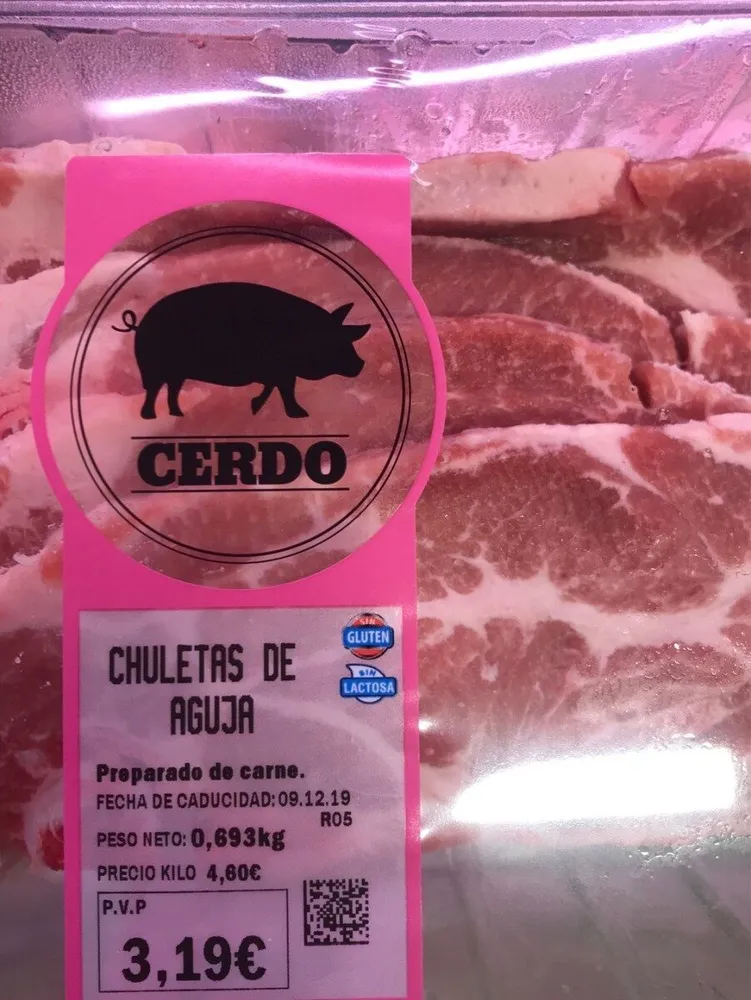 Chuletas de Aguja