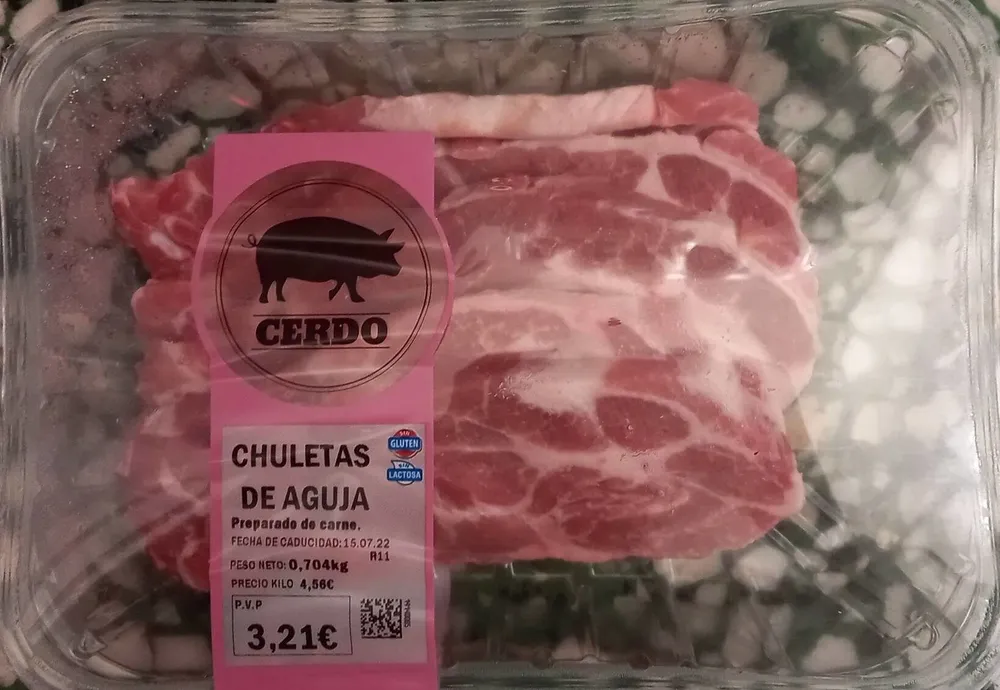 Chuletas de aguja