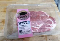 Chuletas de aguja (cerdo)