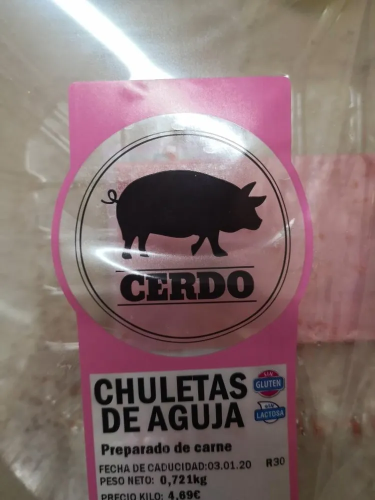 Chuletas de aguja