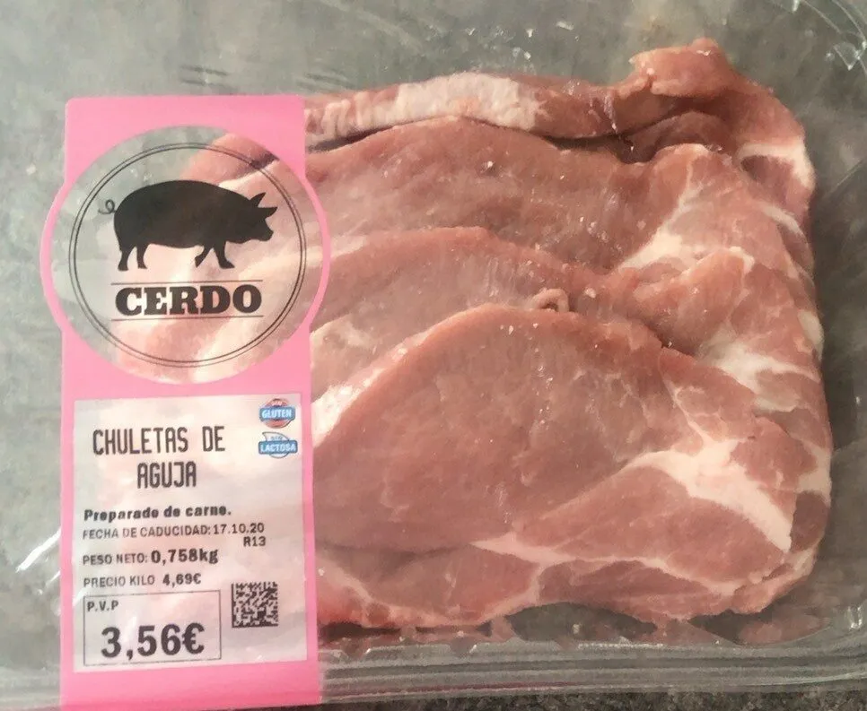 Chuletas de aguja