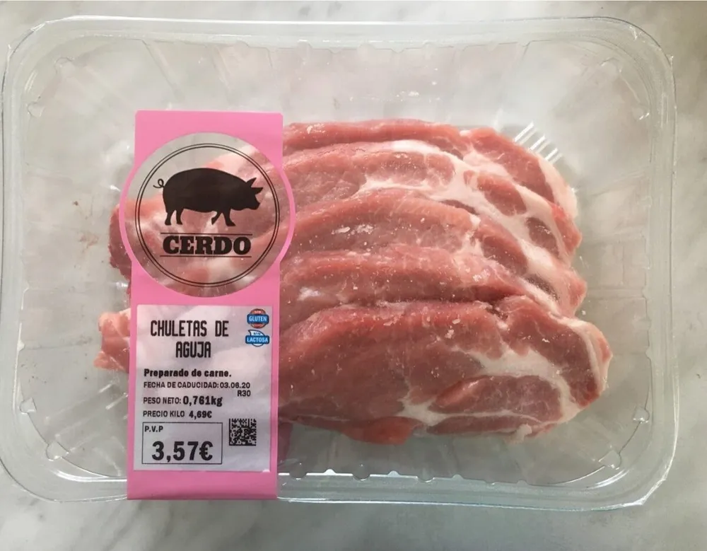 Chuletas de aguja