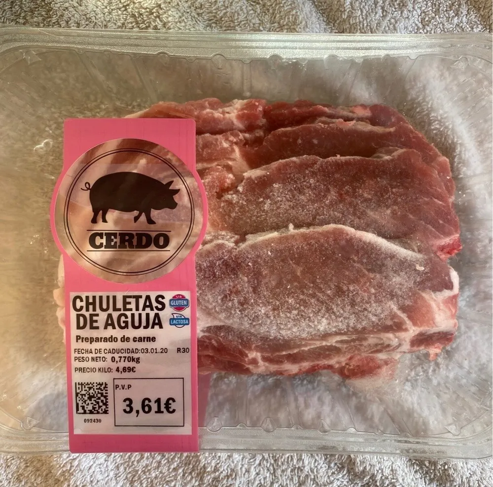 CHULETAS DE AGUJA