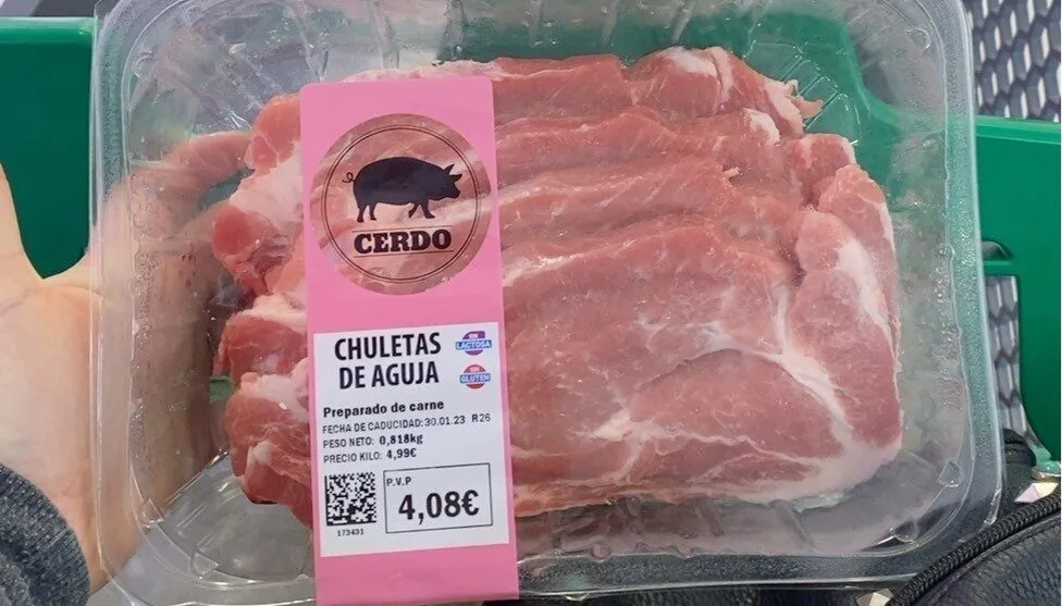 Chuletas de aguja