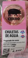 Chuletas de aguja , de cerdo