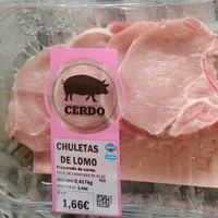 Chuletas de Lomo Cerdo