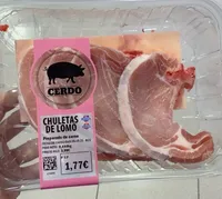 Chuletas de lomo de cerdo
