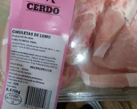 Chuletas de lomo de cerdo
