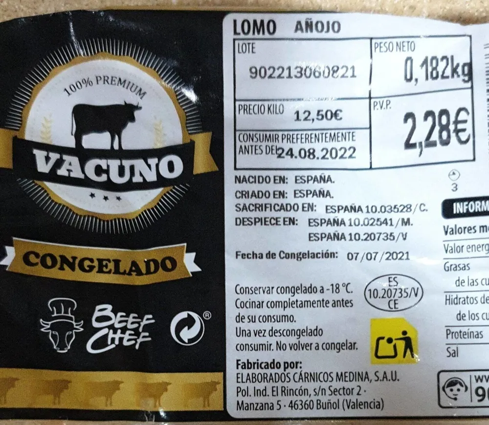 Lomo vacuno