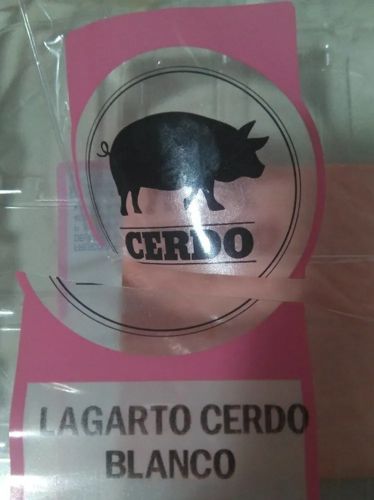 Lagarto cerdo blanco