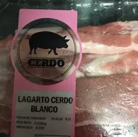 Lagarto cerdo blanco