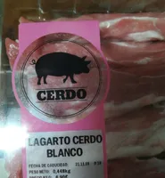 Lagarto cerdo blanco