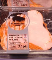 Fiambre de lomo adobado al horno