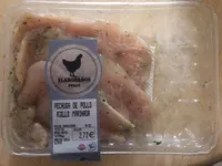Pechuga de pollo ajillo marinada