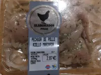 Pechuga de pollo ajillo marinada