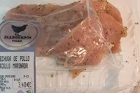 Pechuga de pollo ajillo marinada