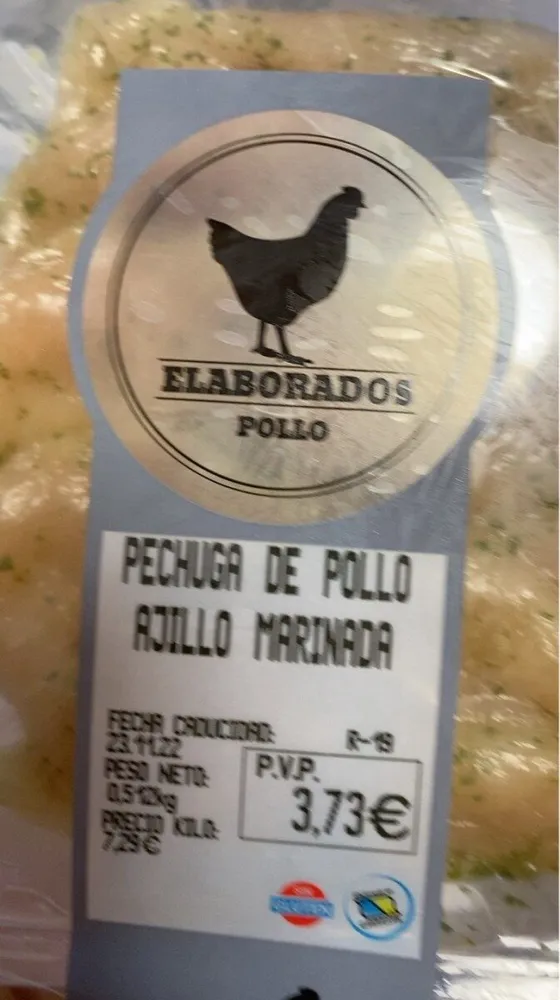 Pollo al ajillo