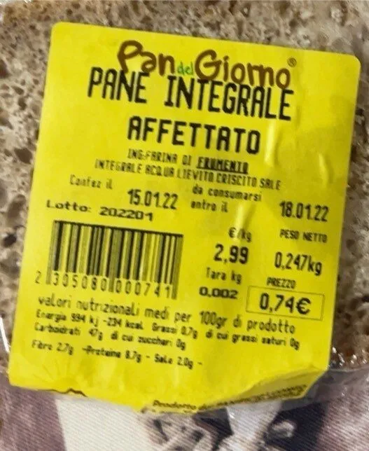 Pane integrale