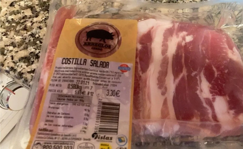 Costilla salada