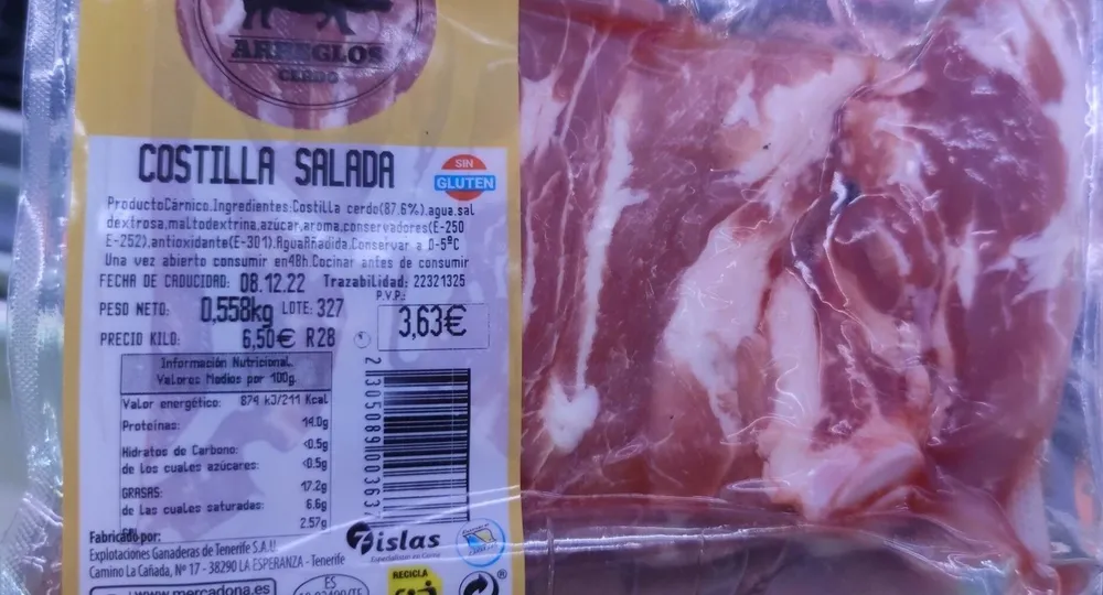 Costilla salada