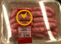 Longaniza de pollo fresca